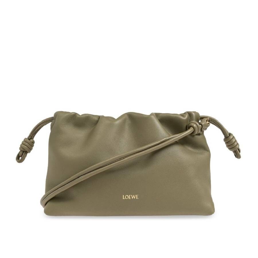 【LOEWE】FLAMENCO PURSE MEDIUM◆A411FCRX02 Medium Flamenco purse in mellow nappa lambskin Green - LOEWE