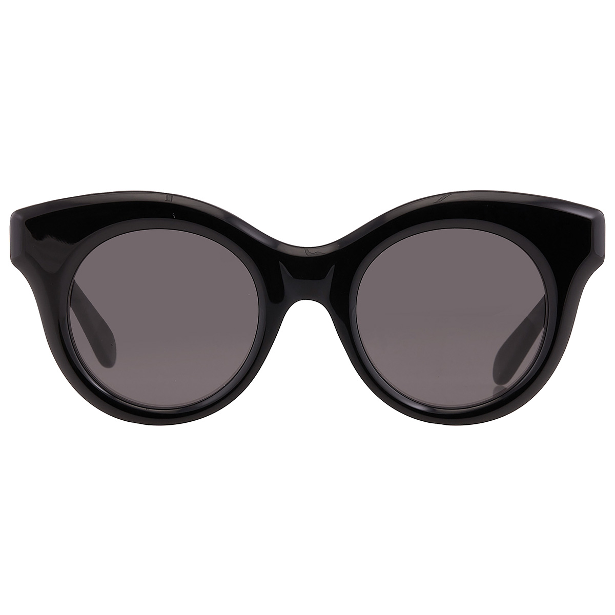ロエベ ラウンド ブラック サングラス 40126I Loewe Grey Cat Eye Ladies Sunglasses LW40126I 01A 49 192337153952