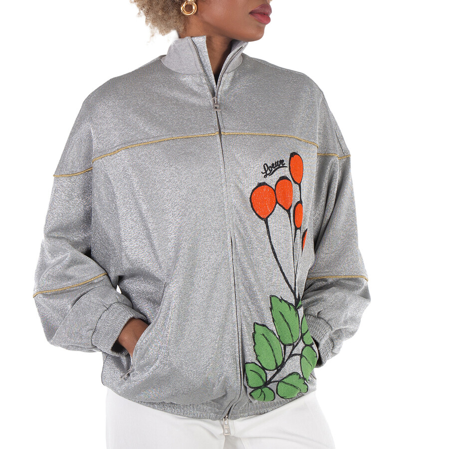 【関税&送料込】Loewe Top LOEWE + Paula's Ibiza embellished cutout printed silk-twill