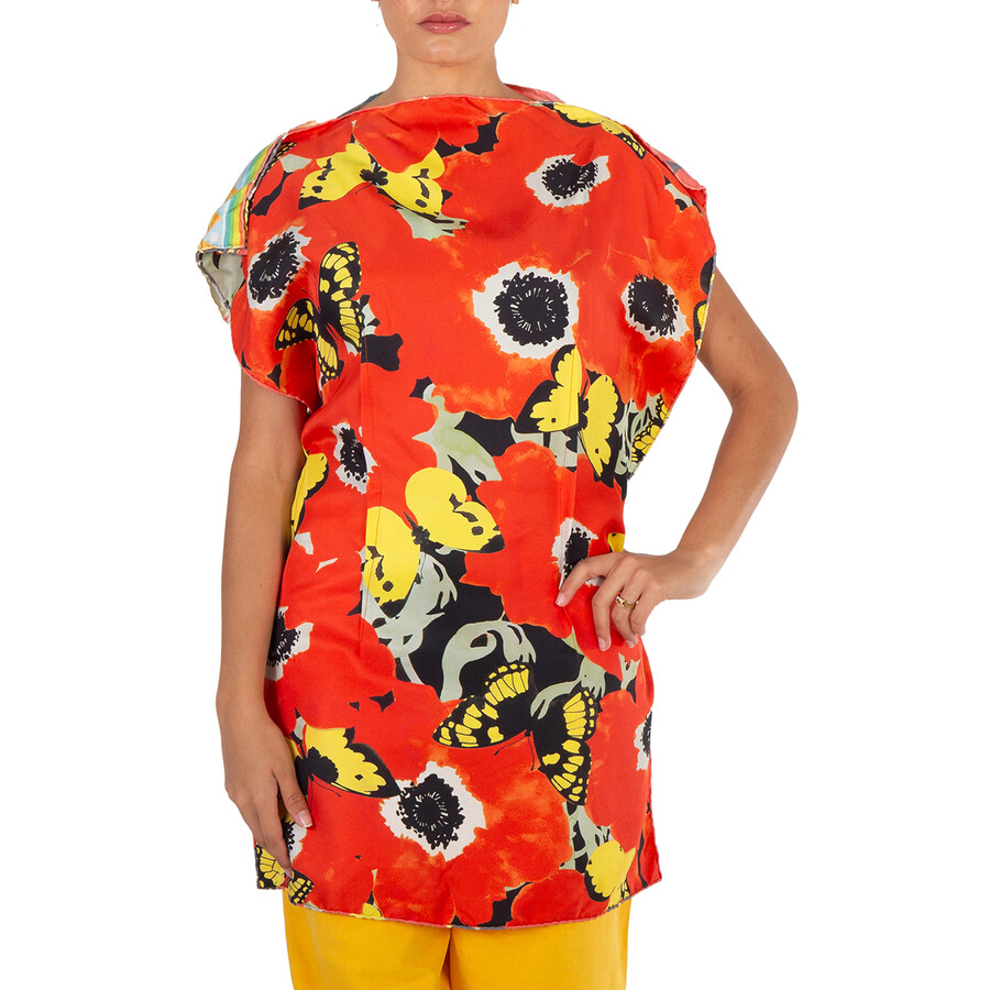 Loewe Ladies Doll House Print Scarf Top, Brand Size 38 (US