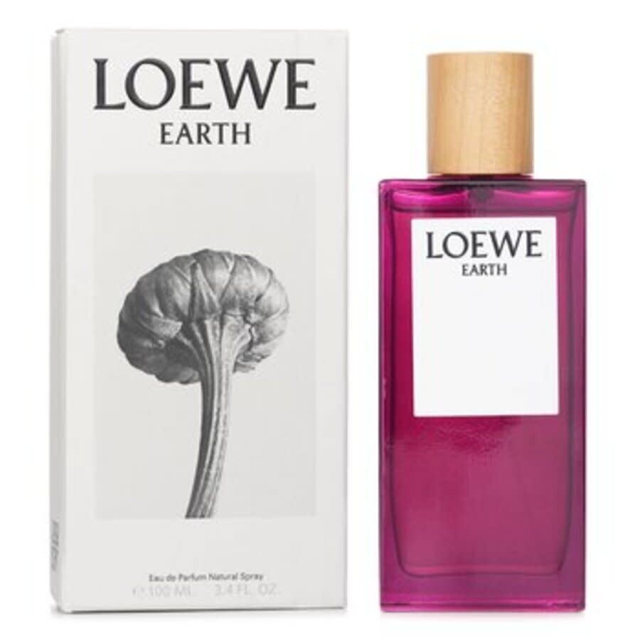 Loewe Ladies Earth Edp Spray 3.4 oz Fragrances 8426017075671 In Amber / Grey