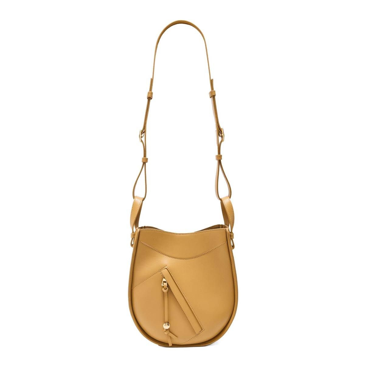Loewe Ladies Hammock Slice Bag In Shiny Calfskin A538HHSX01.6715