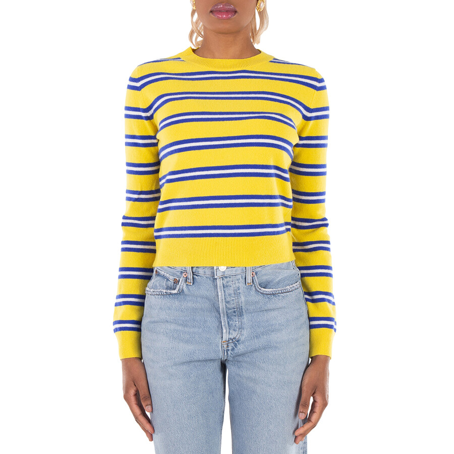 Long Sleeve Striped Pattern Sweater