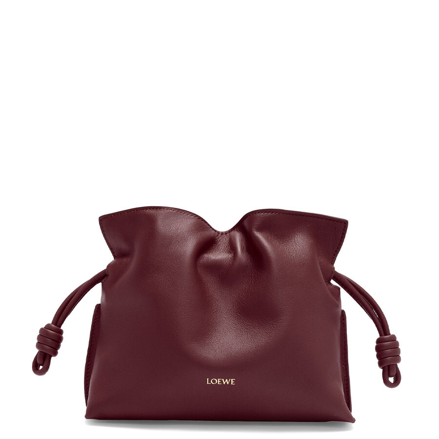 Loewe Mini Flamenco Clutch - Dark Burgundy A411FC2X73.7240