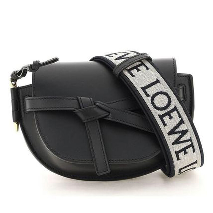 Loewe Mini Gate Dual Bag in Black A650N46X131100