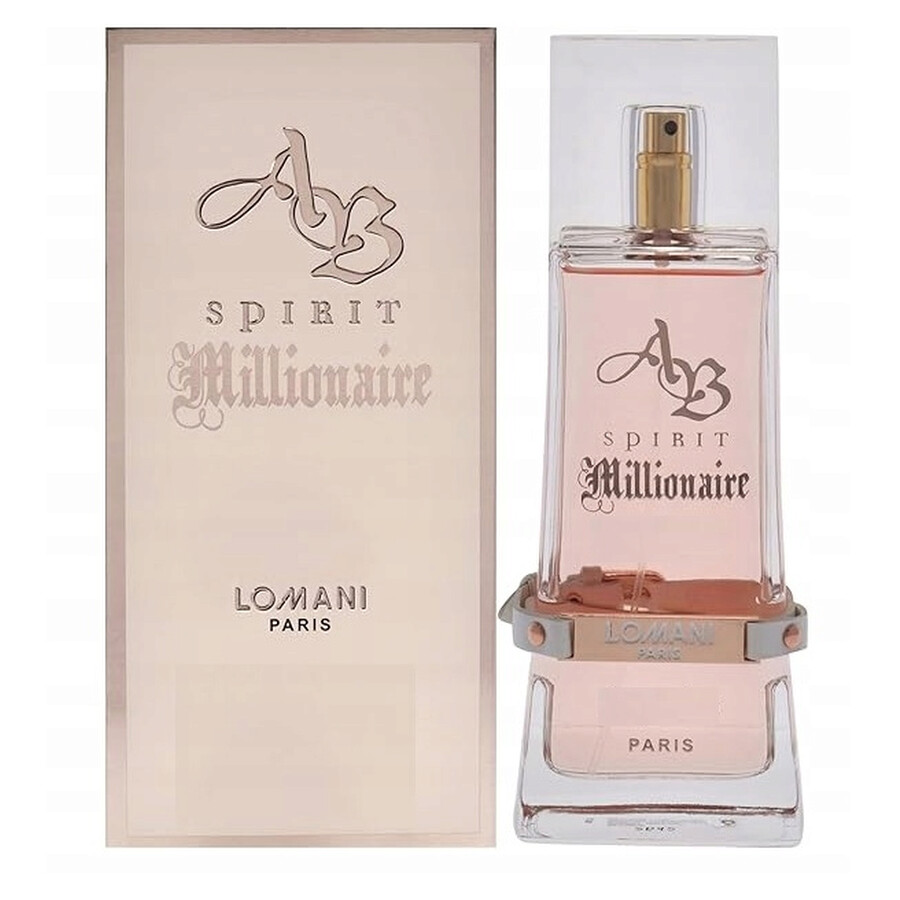 LOMANI LOMANI LADIES AB SPIRIT MILLIONAIRE NAEIM EDP SPRAY 3.4 OZ FRAGRANCES 3610400038380