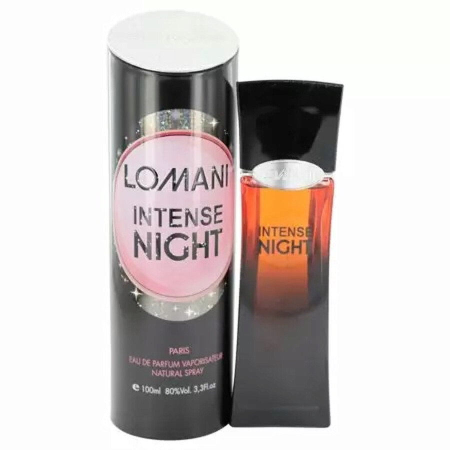 Shop Lomani Ladies Intense Night Edp Spray 3.4 oz Fragrances 3610400035020