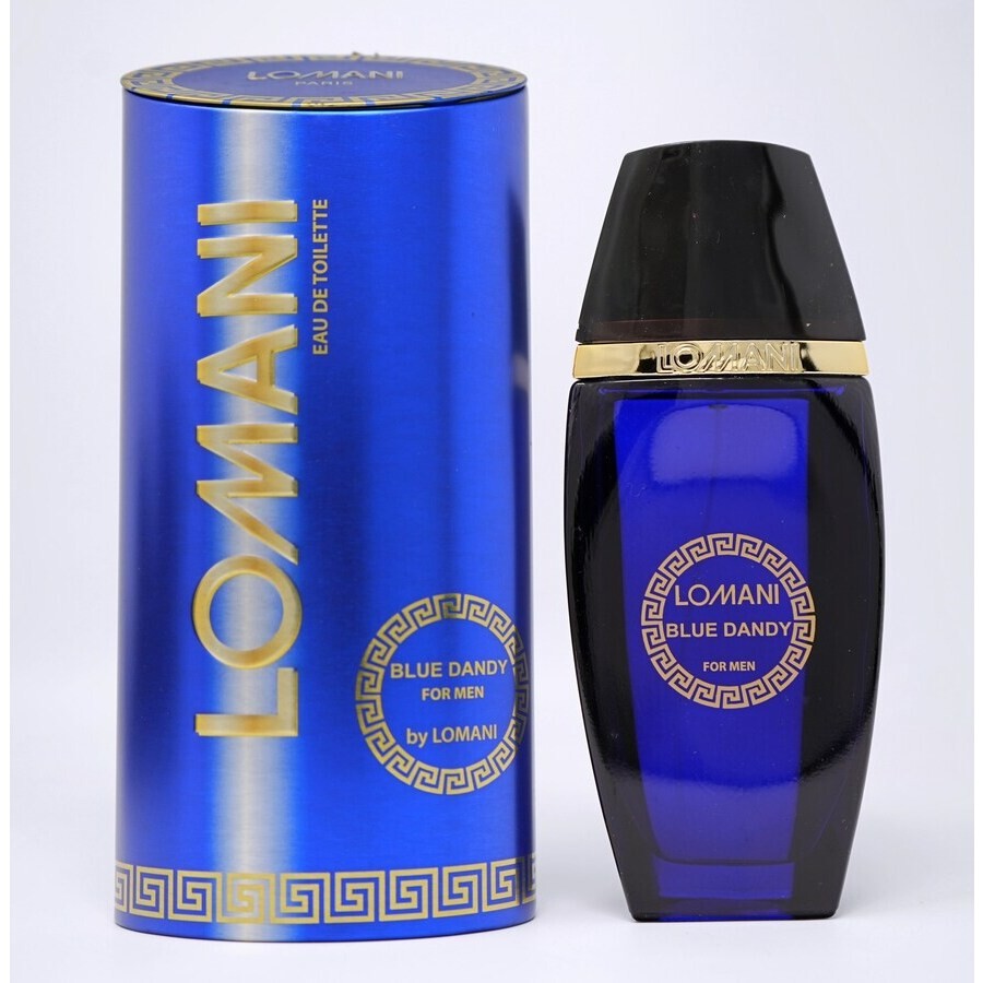 LOMANI LOMANI MEN'S BLUE DANDY EDT SPRAY 3.3 OZ FRAGRANCES 3610400035693
