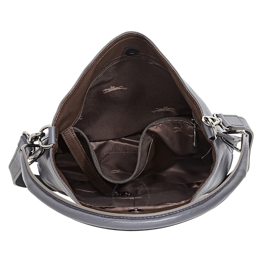 Longchamp 3D Hobo Bag in Midnight Blue Longchamp Handbags