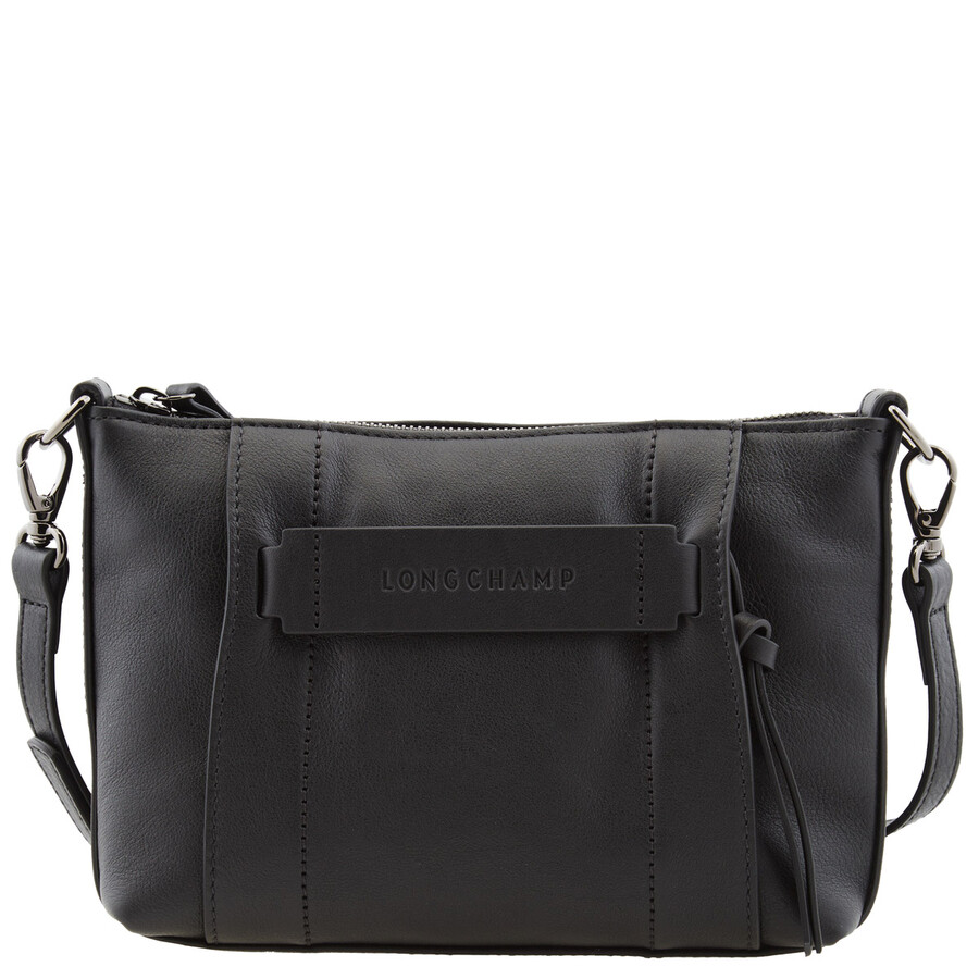 Longchamp 3d S Crossbody Bag In Black In Black