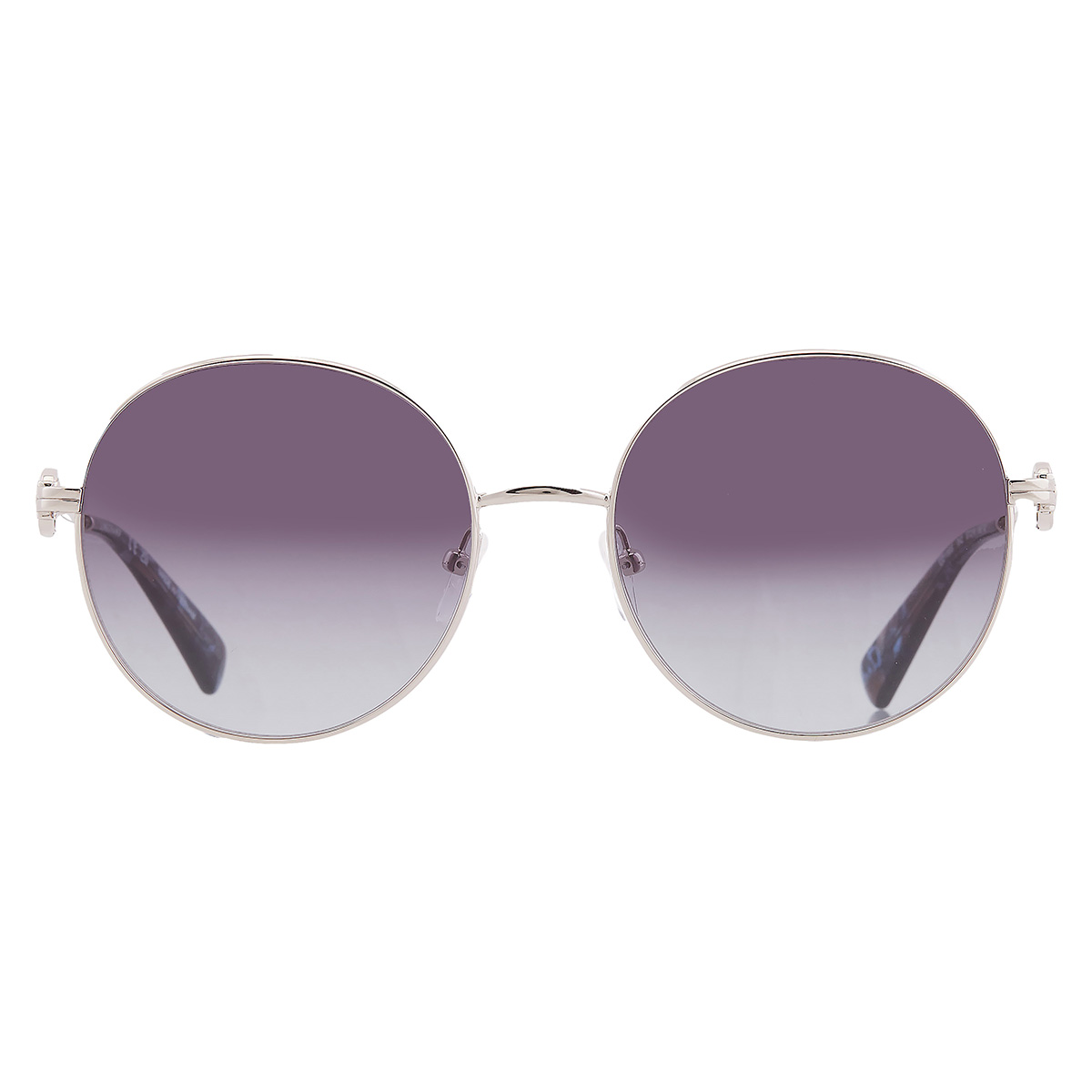 Longchamp Blue Gradient Round Ladies Sunglasses LO188S 042  display picture 2