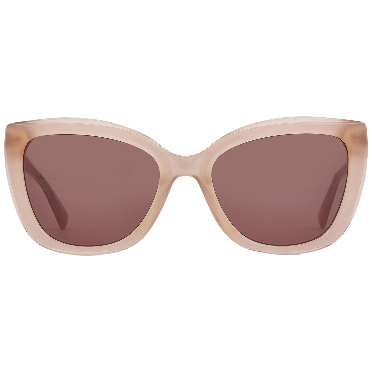 Longchamp | Oversized Burgundy Cat-Eye Sunglasses Longchamp Burgundy Semi Cat-Eye Sunglasses In Havana LO635S main image 3