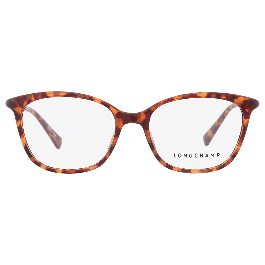 Longchamp Demo Cat Eye Ladies Eyeglasses Lo2696 230 52 In Yellow