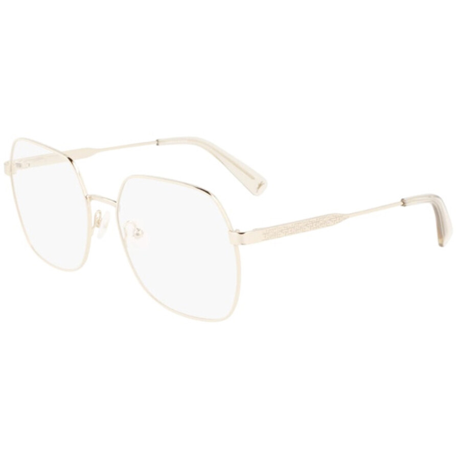 Longchamp Demo Geometric Ladies Eyeglasses Lo2148 771 55 In Gold