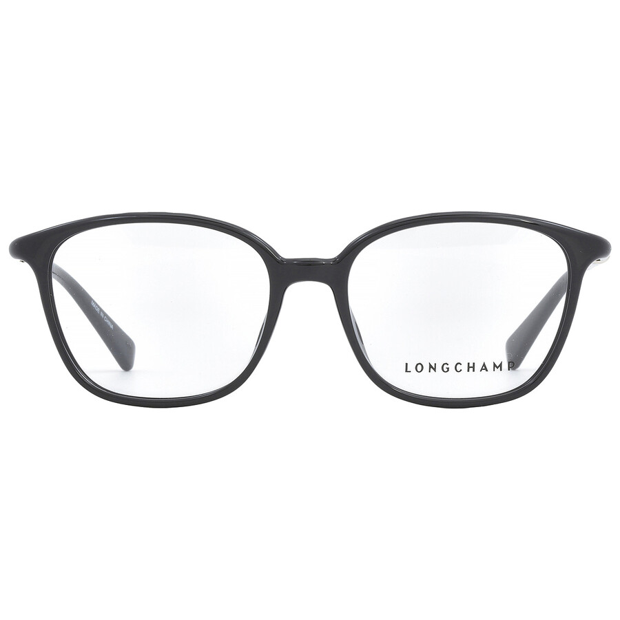 Shop Longchamp Demo Square Ladies Eyeglasses Lo2706 001 52 In Black