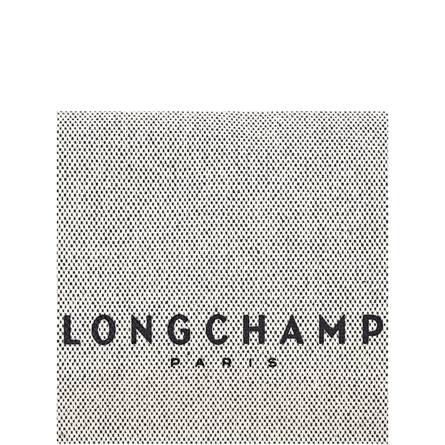 Longchamp Essential White Crossbody Bag With Logo Lettering On The Front And Adjustable And Removabl