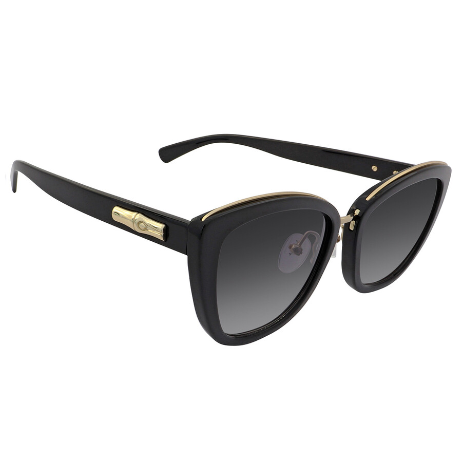 Longchamp Grey Gradient Cat Eye Ladies Sunglasses LO687S 001