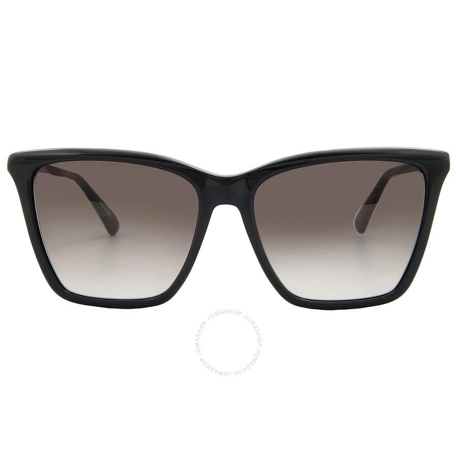 Longchamp Grey Gradient Sport Ladies Sunglasses Lo719s 001 56 In Black