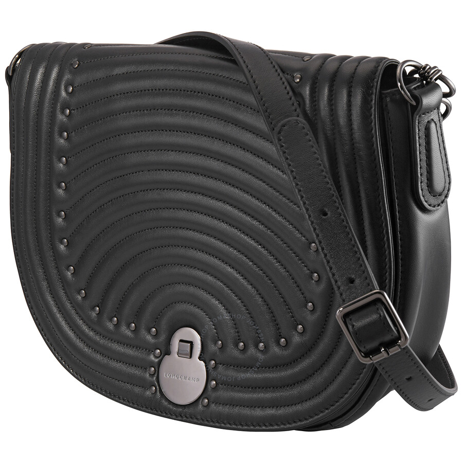 Longchamp Ladies Cavalcade Crossbody BagBlack 1396HLO001