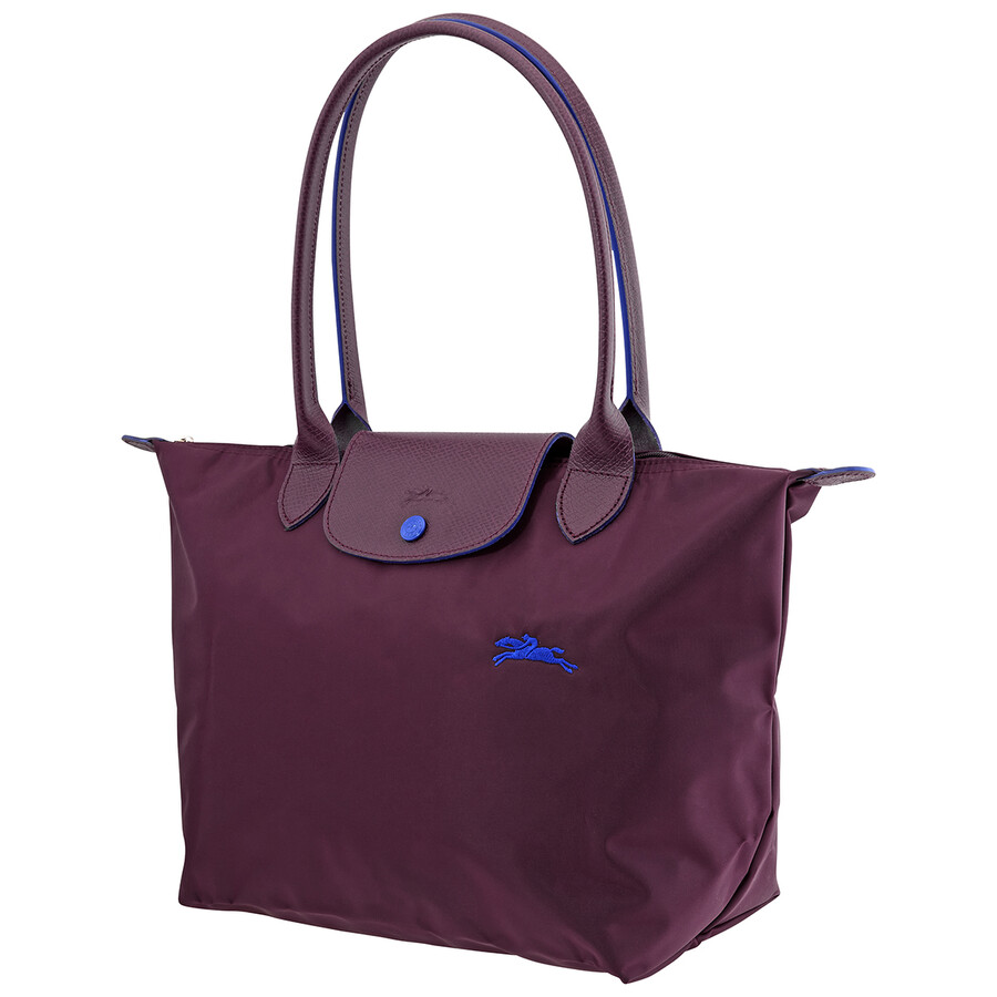 Longchamp Ladies Le Pliage Shoulder Tote BagPurple 2605619P22