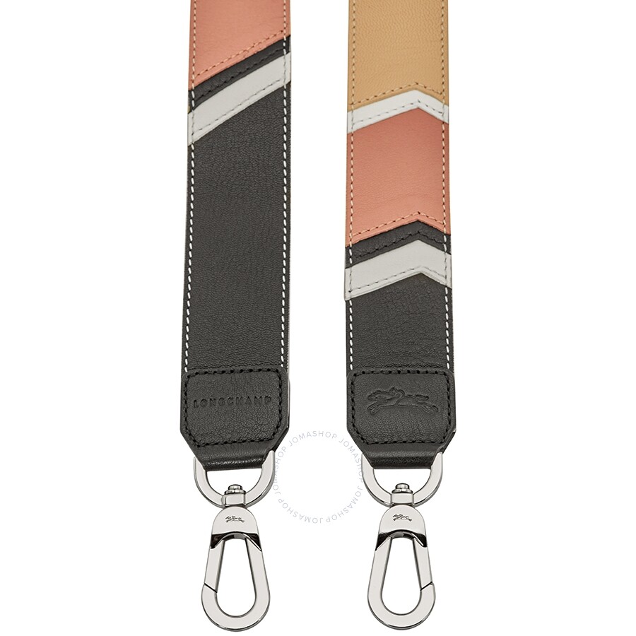 Longchamp Ladies Leather Shoulder Strap Petal Le Pliage Cuir Chevron Longchamp Handbags