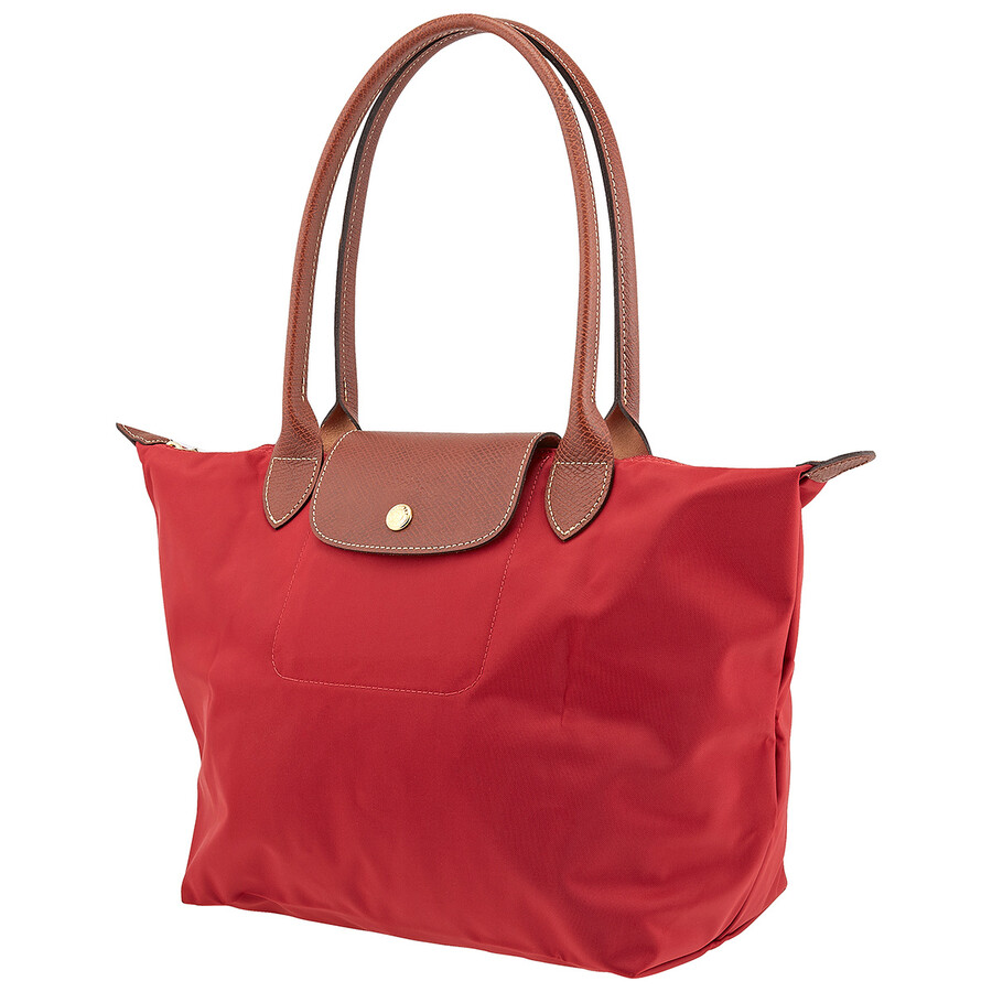 Longchamp Ladies Red Le Pliage Shoulder Bag S L2605089545 3597920599785