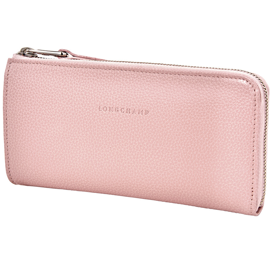 longchamp zip wallet