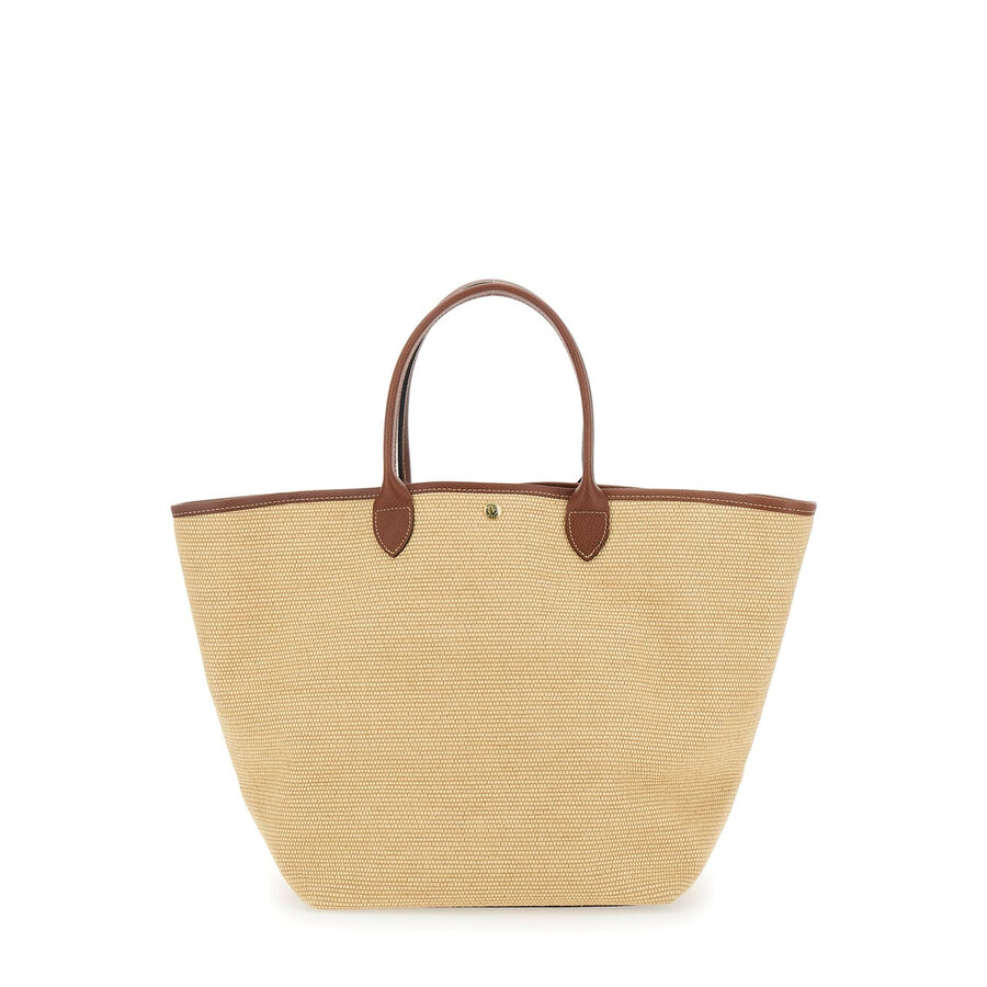 Longchamp Le Panier Pliage Handbag In Brown