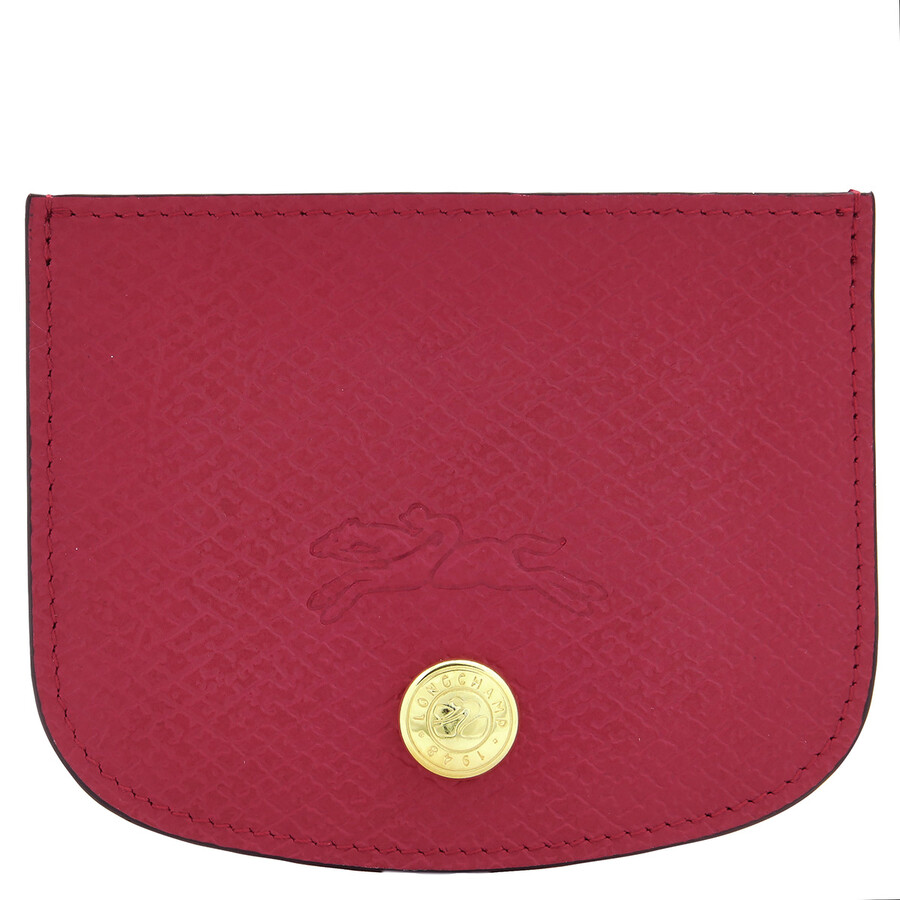 Longchamp Logo-Embossed Leather Cardholder 30031HYZJ13