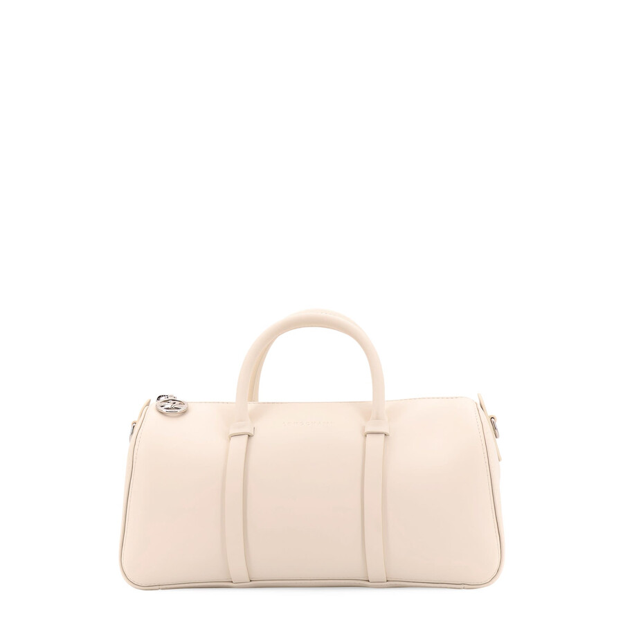 Longchamp Structured Top Handle Cross-body Bag In Neutral