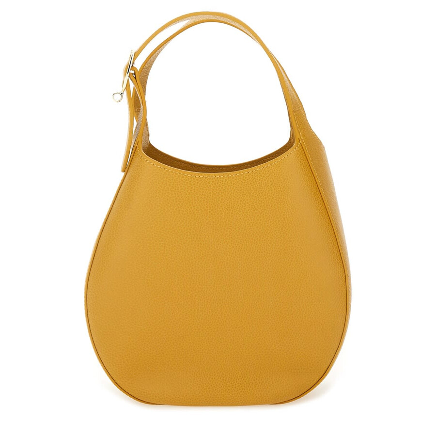 Longchamp S Le Foulonne Bag With Handle In Yellow