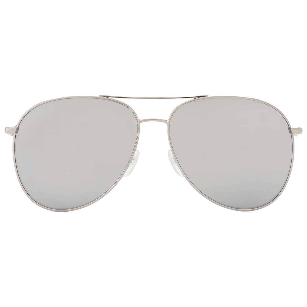 Longchamp Silver Frame Aviator Sunglasses with Gradient Gray Lenses Longchamp LO178S Aviator Sunglasses | Fashion Eyewear main image 3
