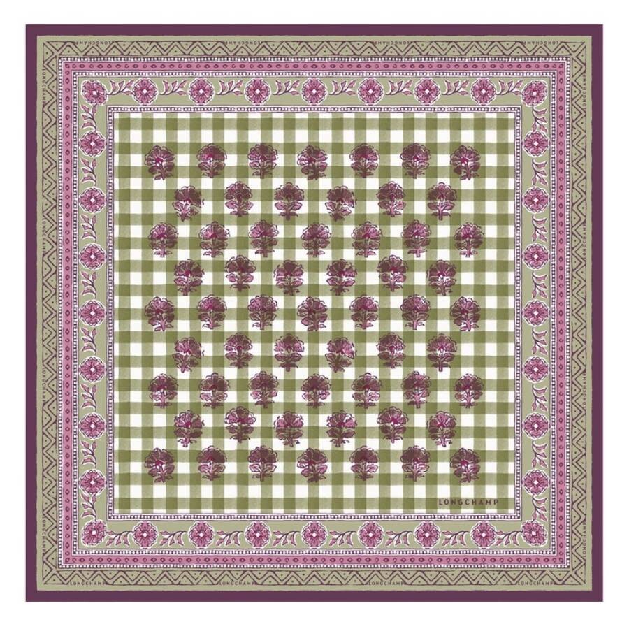 The Bucolic Escapade Silk Scarf