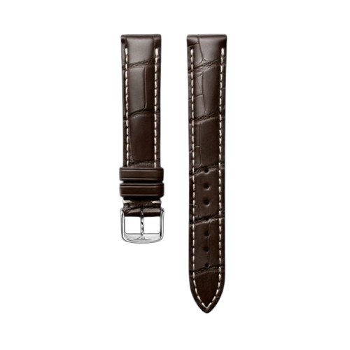 Prestige Alligator Leather 22 mm Watch Wristband AD611AWS_K0036256 main image 0