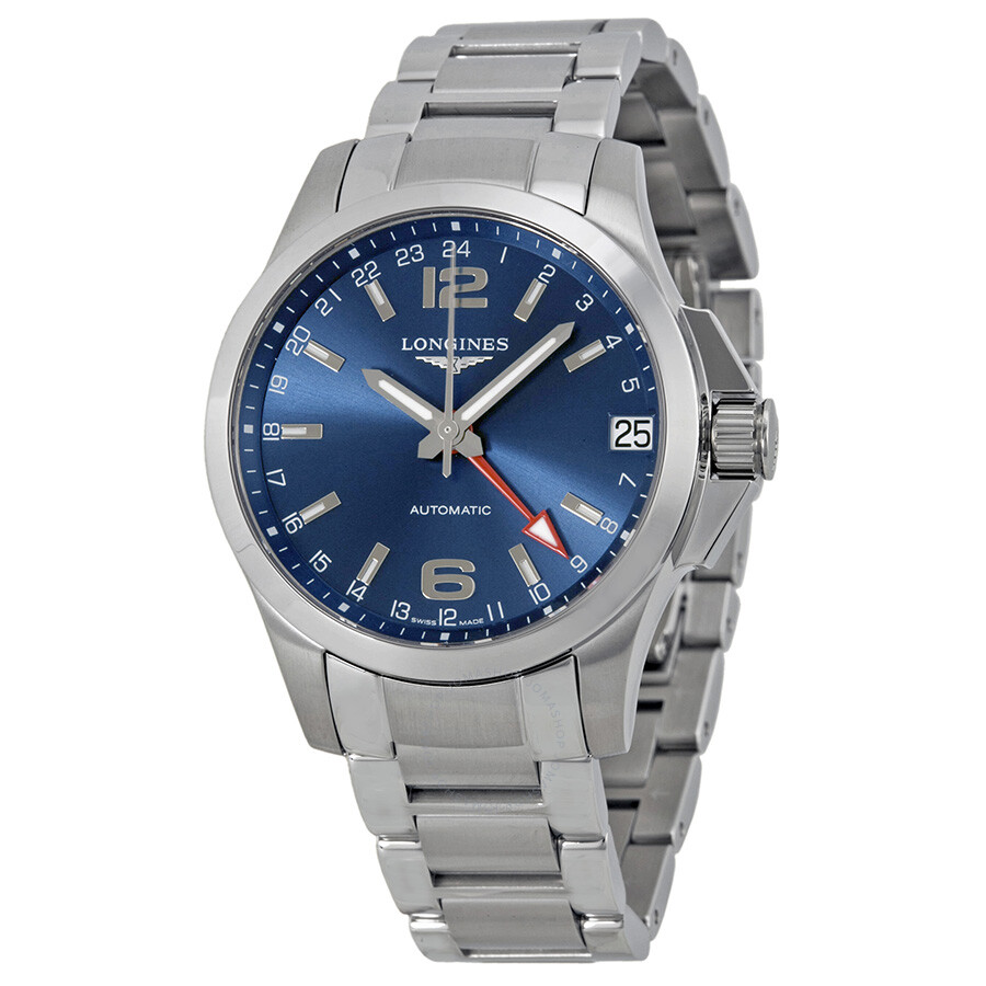 Longines Conquest GMT Automatic Blue Dial Men s Watch L3.687.4.99.6