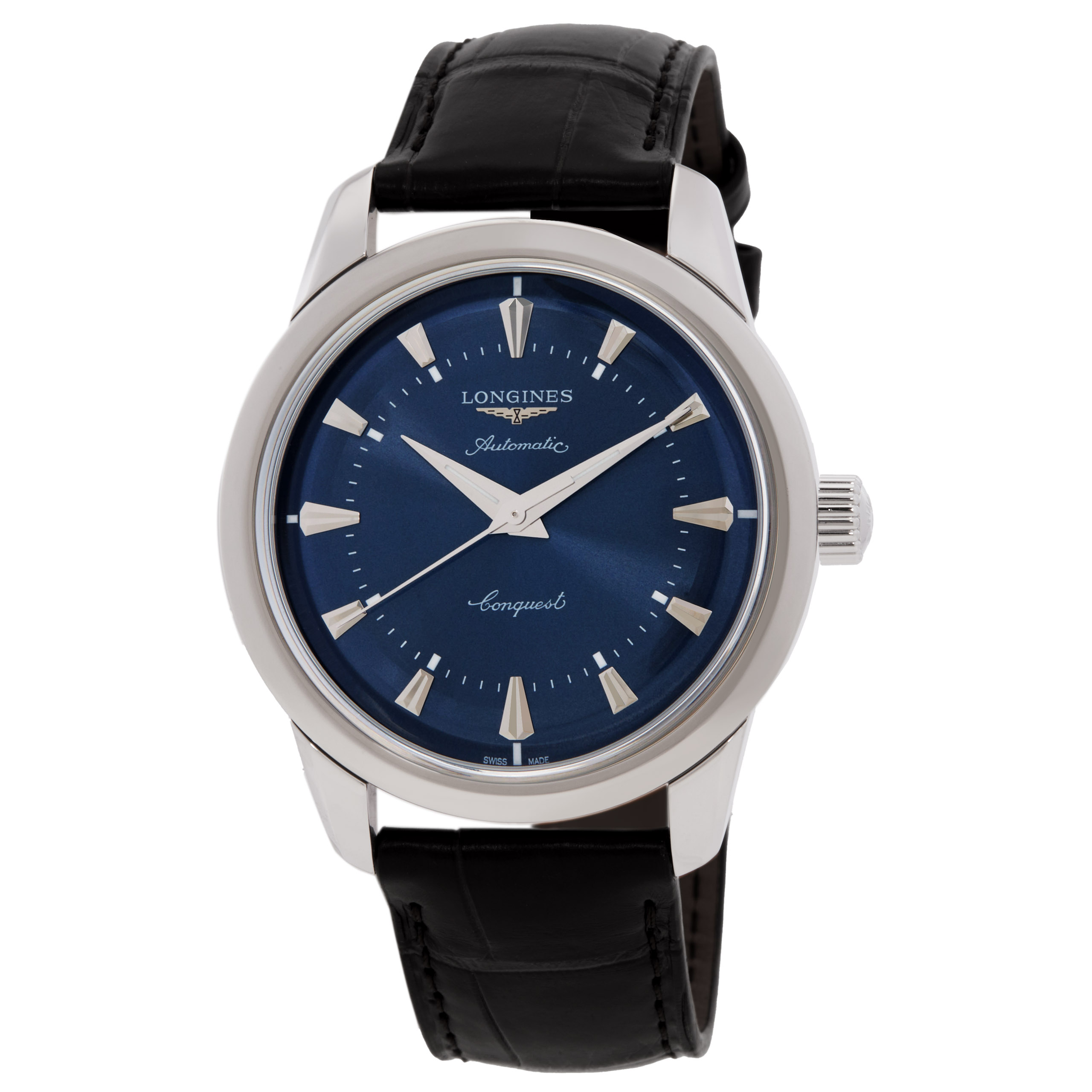 Longines Conquest Heritage Automatic Blue Lacquered Dial Men's Watch L1.649.4.92.2