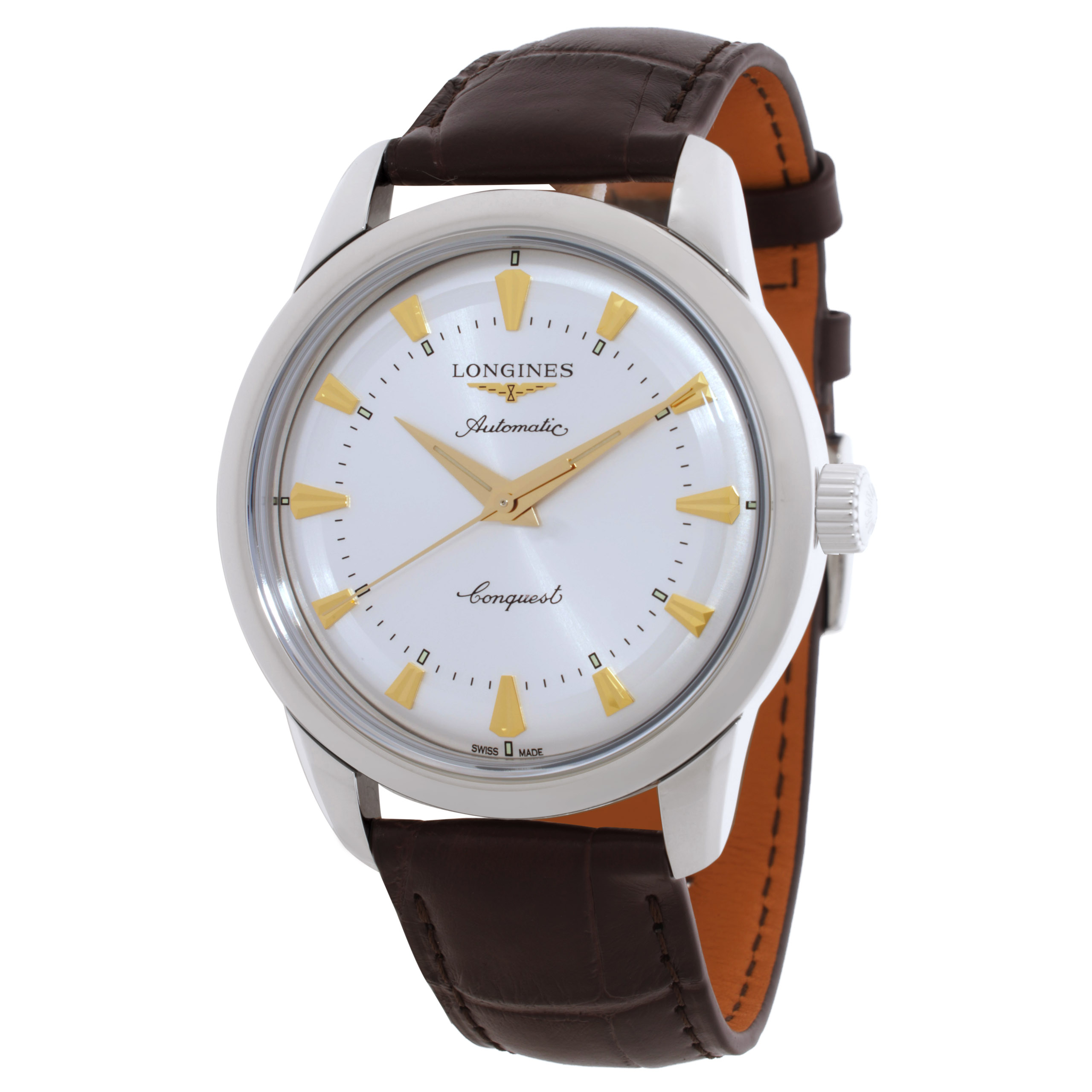 Longines Conquest Heritage Silver-tone Dial Unisex Watch L1.650.4.72.0