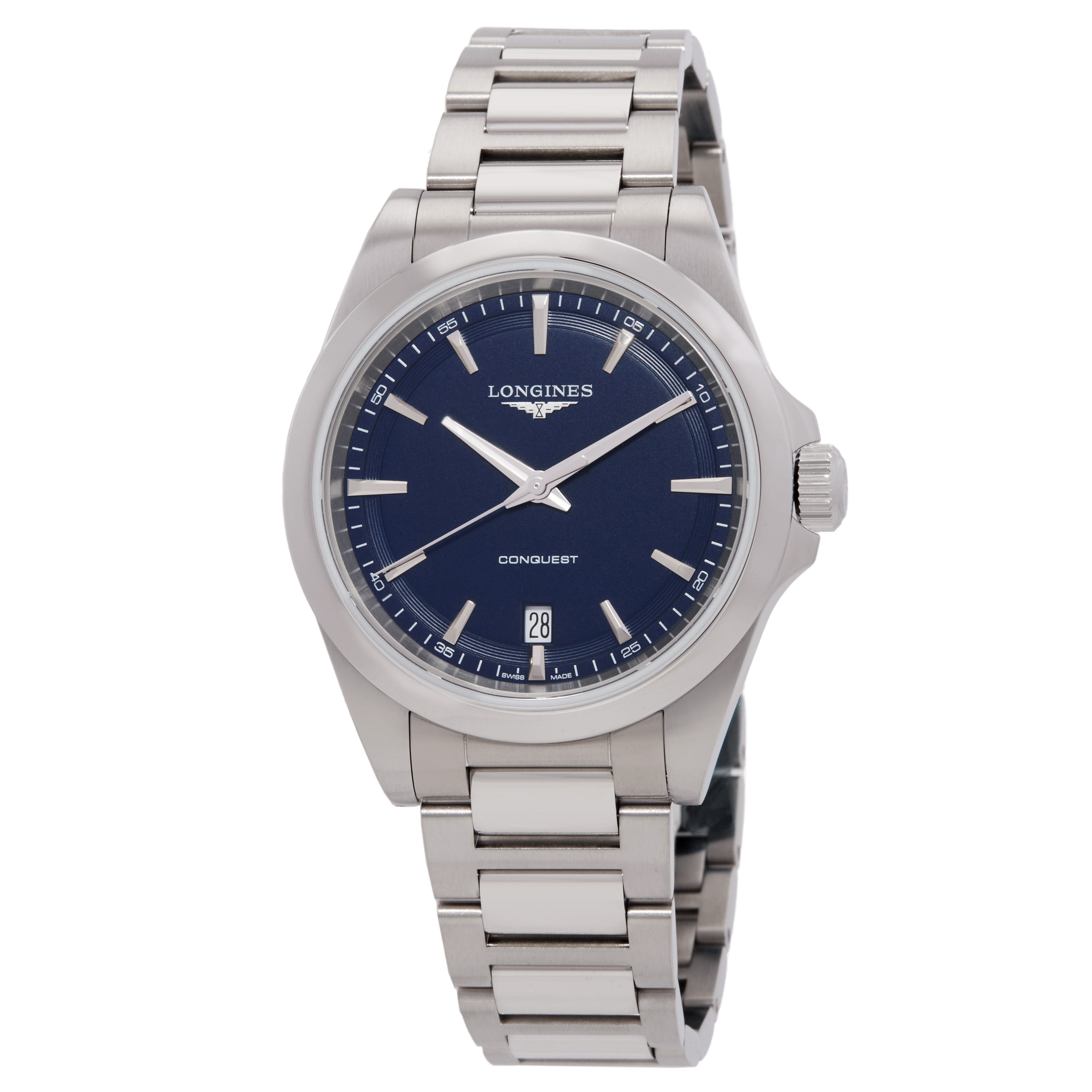 Longines Conquest Quartz Blue Dial Unisex Watch L37504926