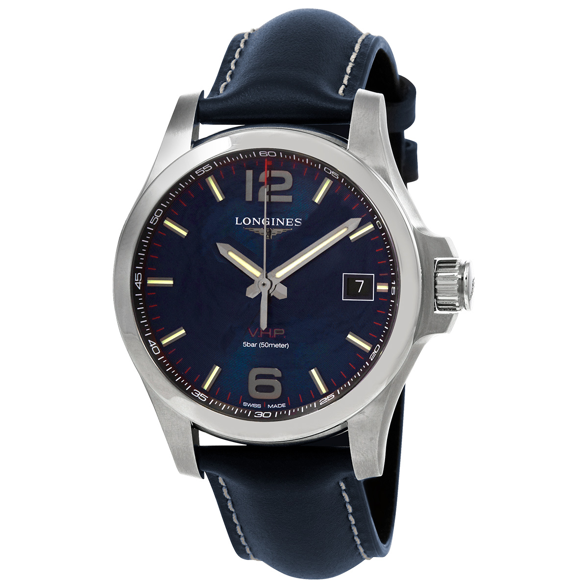 Longines Conquest V.H.P. Quartz Blue Dial Men's Watch L3.716.4.96.0