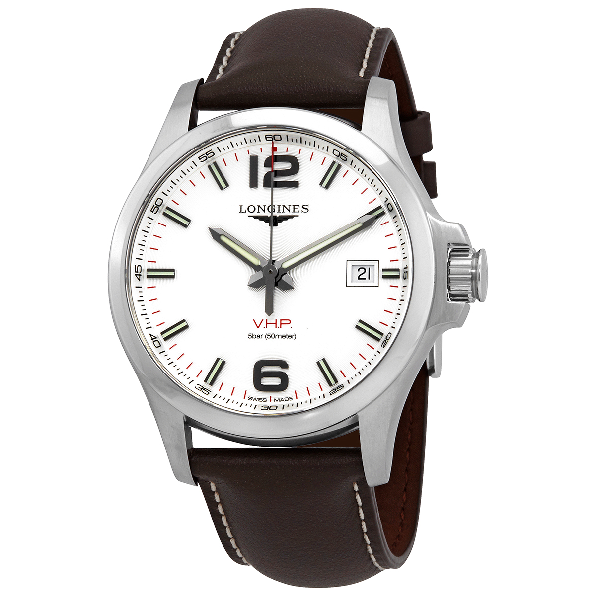 Longines Conquest V.H.P. Quartz Men's Watch L3.726.4.76.5