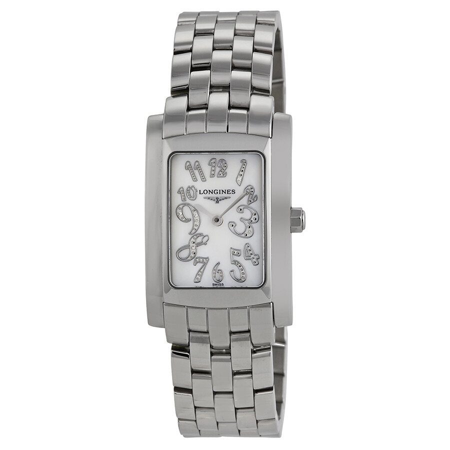 Longines Dolce Vita Blue Mother of Pearl Stainless Steel Ladies Watch L55024076 - Dolcevita 