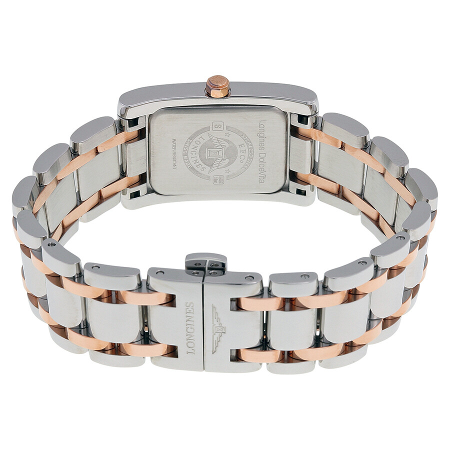 Longines Dolce Vita Mother of Pearl Diamond Ladies Watch L55025997 - Dolcevita - Longines 