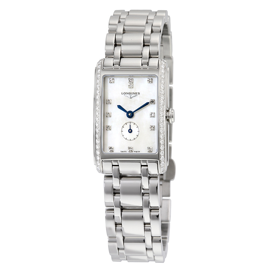 Longines Dolce Vita White Mother of Pearl Dial Ladies Watch L52550876
