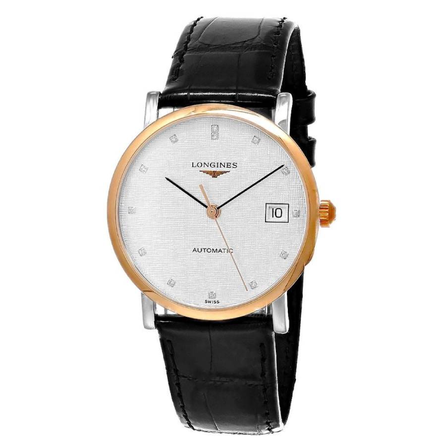 Longines Elegant Automatic Diamond Ladies Watch L4.809.5.77.0