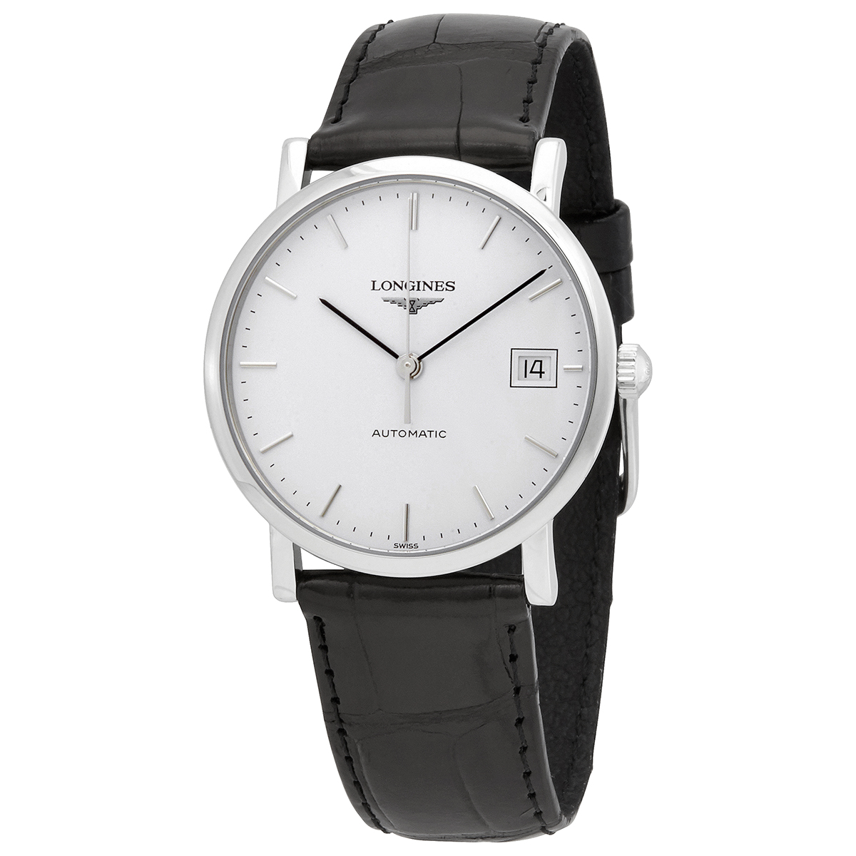Longines Elegant Automatic Matt White Dial Ladies Watch L4.809.4.12.2