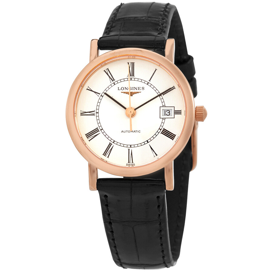 Longines Elegant Automatic White Dial Ladies Watch L4.378.8.11.0 ...