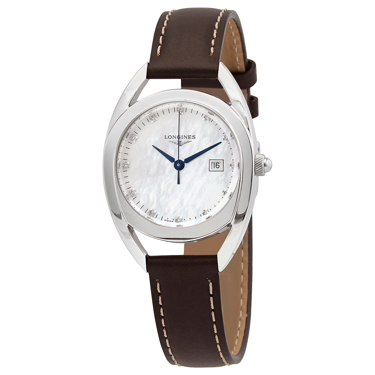 Longines Equestrian Quartz Diamond Ladies Watch L6.137.4.87.2