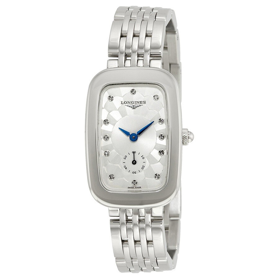 Longines Equestrian Quartz Diamond Silver Dial Ladies Watch L61434776