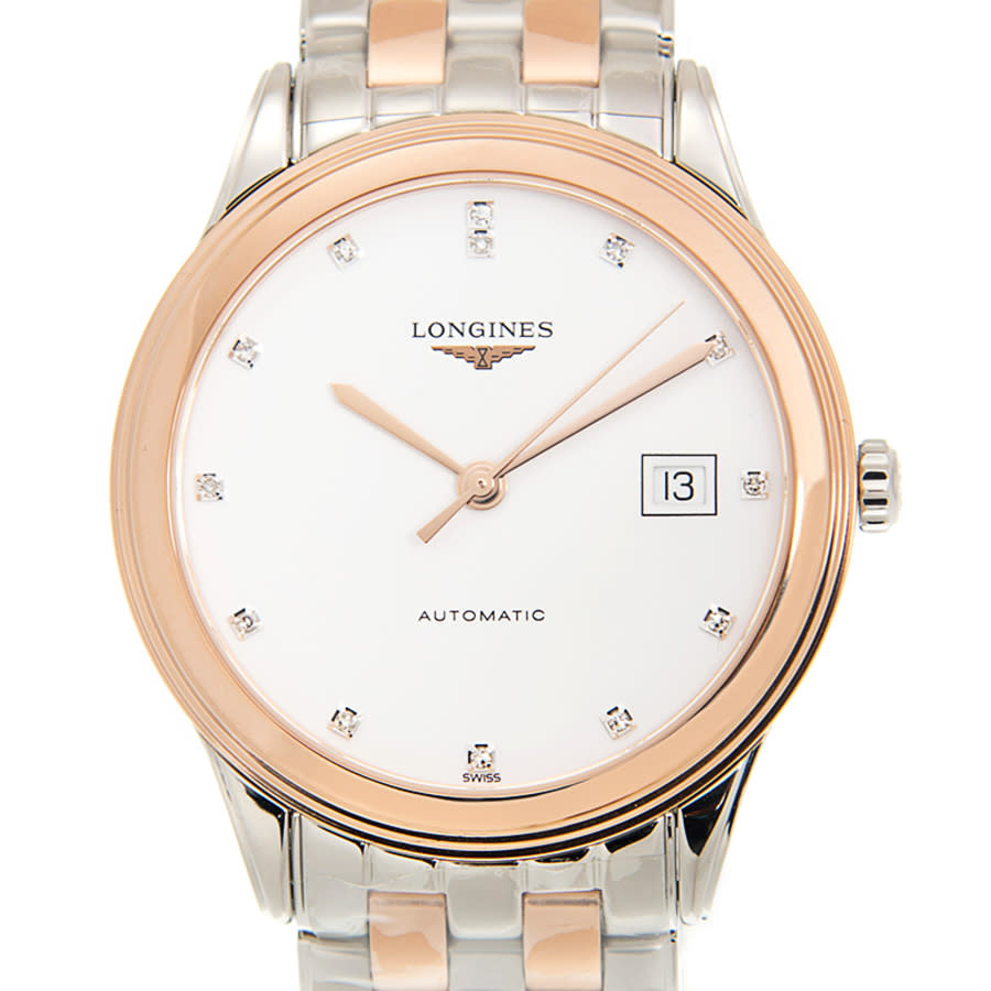 Longines Flagship Automatic Diamond White Dial Men's Watch L48743997