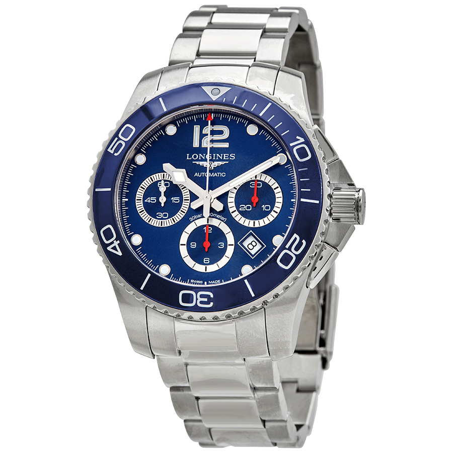 Longines HydroConquest Chronograph Automatic Blue Dial Men's Watch L3.883.4.96.6